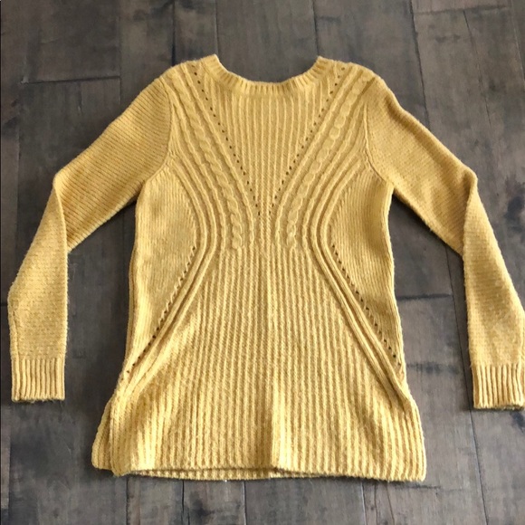 Women’s Mustard Sweater - Picture 3 of 5
